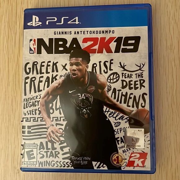 SONY PS4 NBA 2K19 w case and manual NWOT - Picture 1 of 3